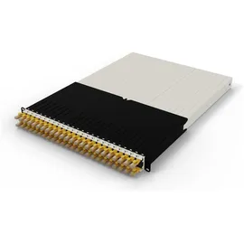 PATCHBOX .one - 30RU / UTP White / (1,8 m) mit 24 Kassetten, Patchkabel Cat. 6a, U/UTP, PoE++, Kabel weiß