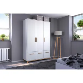 Rauch Drehtürenschrank Carlsson weiß