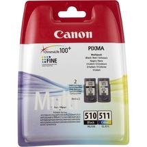 Canon PG-510 schwarz + CL-511 CMY