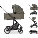 Osann Kombi-Kinderwagen Juntos bis 22 kg belastbar in gruen | Teak - Braun/Olive