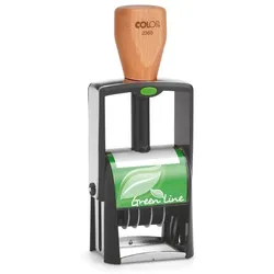 COLOP Datumstempel mit Text, individualisierbar 2360 Greenline ohne Logo
