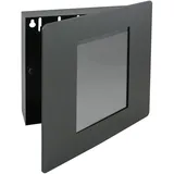 HMF 1050-02 mit Fotorahmen 5 Haken, 22 x 20 x 5 cm, Schwarz