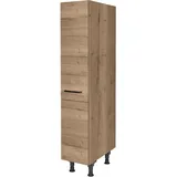 Nobilia Apothekerschrank Structura 30 x 58,3 x 167,8 cm Braun