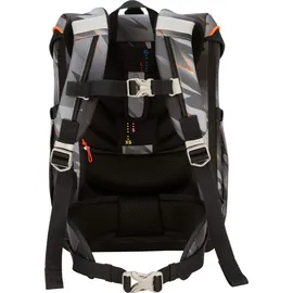 DerDieDas ErgoFlex Easy LED Schulranzen-Set 5-teilig Cyber Dino