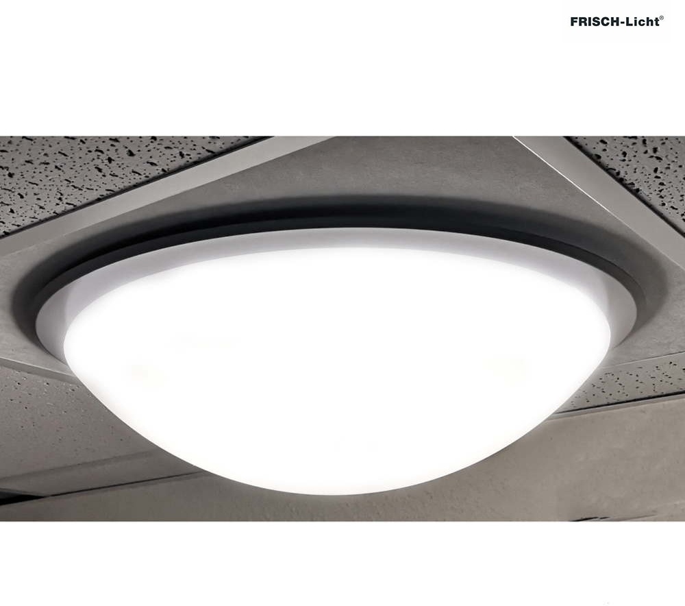 Frisch-Licht Dekorring für LED Wand-/Deckenleuchte, sphärisch, Serie 7540, Ø68cm, edelstahloptik FL-DRED7540