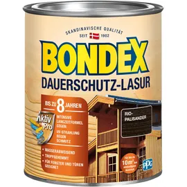Bondex Dauerschutz-Lasur 750 ml rio-palisander seidenglänzend