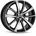 8 0 x 18 5 x 112 ET48 MB66 6 Schwarz Poliert