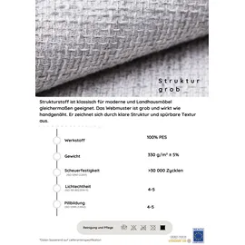 Collection AB Hocker John optional Federkernpolsterung 100 x 40 x 70 cm Braun