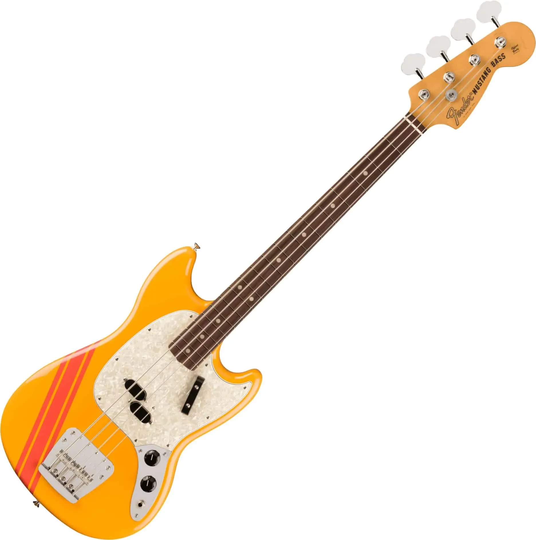 Fender Vintera II 70s Mustang Bass Competition Orange