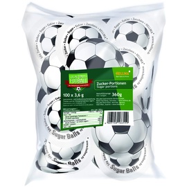Hellma Sugar Balls „Fußball“ Zuckersticks 100x 3,6 g