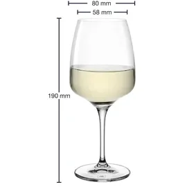 LEONARDO HOME Weißweinglas 360ml CESTI 6er-Set