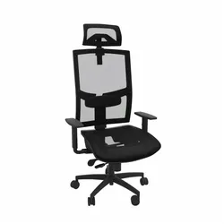 Alba Game Boss Net Sitz und Netzrücken mit Kopfstütze Sofort Lieferbar
