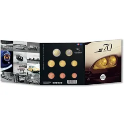 Frankreichs Kursmünzensatz "70 Jahre Citroën DS"