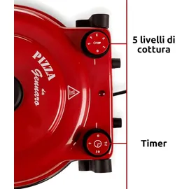 Ariete Pizzaofen 919 Rot