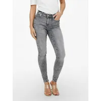 ONLY Damen Jeans 'Power' Grey Denim, XS