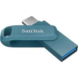 SanDisk Ultra Dual Drive Go - Dunkelblau - 128GB - USB-Stick