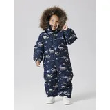 NAME IT Funktionsanzug Nmmsnow10 Suit AOP Fo Noos, Dark Sapphire 2, 98