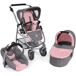 Bayer Chic 2000 Emotion All In Melange Grau/Rosa