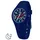 ICE-Watch Fantasia Car 30 mm Silikongehäuse Blau Silikonarmband Rot/Blau XS