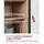 VASAGLE Sideboard 100 x 33 x 80 cm schwarz