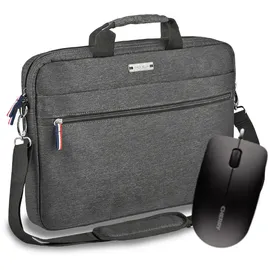 PEDEA Notebooktasche "URBAN-HIP", 17,3" grau