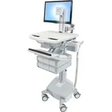 Ergotron Wagen / / Maus / / Notebook / Kamera / Scanner (off, Notebookwagen, Silber, Grau, Weiss