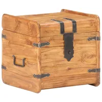 VidaXL Truhe 40x40x40 cm Akazie Massivholz Vidaxl