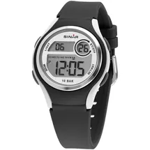 Sinar XE-64-1 0 mm Silikongehäuse Schwarz/Grau Silikonarmband Schwarz/Weiß onesize