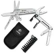 GORANDO GORANDO® Multitool Multitool 16in1 Taschenmesser Multifunktions-Edelstahl-Werkzeug