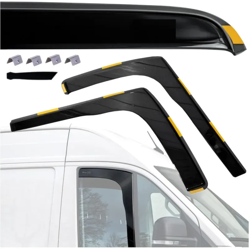 Komplettset mit 2 Windabweisern für VW CRAFTER/MAN TGE ab 2017