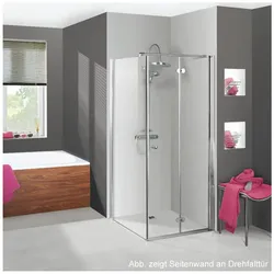 Breuer ELANA KOMFORT Seitenwand links SW 100 cm, mit CER+ Beschichtung