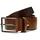 DIGEL Herrengürtel Leder 115 Braun
