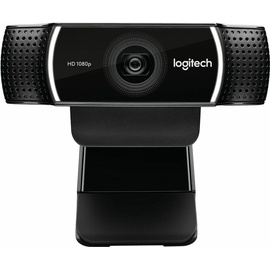 Logitech C922 Pro (2 Mpx), Webcam, Schwarz