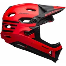 Bell Super DH Spherical 52-56 cm matt/gls red/black fasthouse