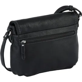 Tom Tailor Lari Damen Umhängetasche Crossbody Bag Mittelgroß Schwarz