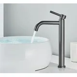Waschbeckenarmatur, Großes Schwarzes Chromwaschbecken, Warm- Und Kaltwasser-armatur, Badezimmerarmatur