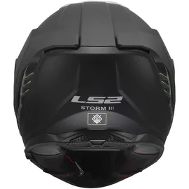 LS2 FF818 Storm III Matt Black XXS