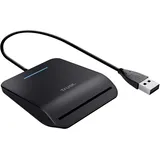 Trust Primo Smart-Card-Lesegerät Indoor USB 2.0 Schwarz