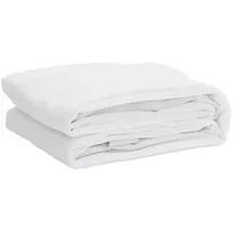 vidaXL Matratzenschoner Wasserdicht 160 x 200 cm Weiß