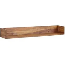 Wohnling Wandregal 120 x 15 x 20 cm Braun