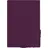 90 x 190- 100 x 200 cm dunkel violett