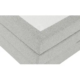 Möbel Kraft Boxspringbett 193 x 109 cm Grau