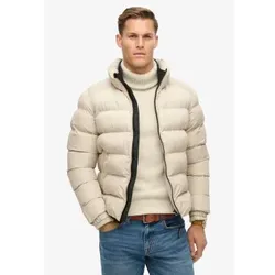 Superdry für Herren. M5011912A Beige gesteppte Sportjacke (M), Lässig, Recyceltes Polyester, Nachhaltig