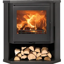 Kaminofen PANADERO "Kaminofen Sintra Ecodesign", schwarz, Kaminöfen