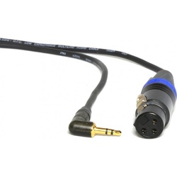 PEPPERCABLE XLR Male/3.5mm Mini Stereo Klinke Kabel 40cm