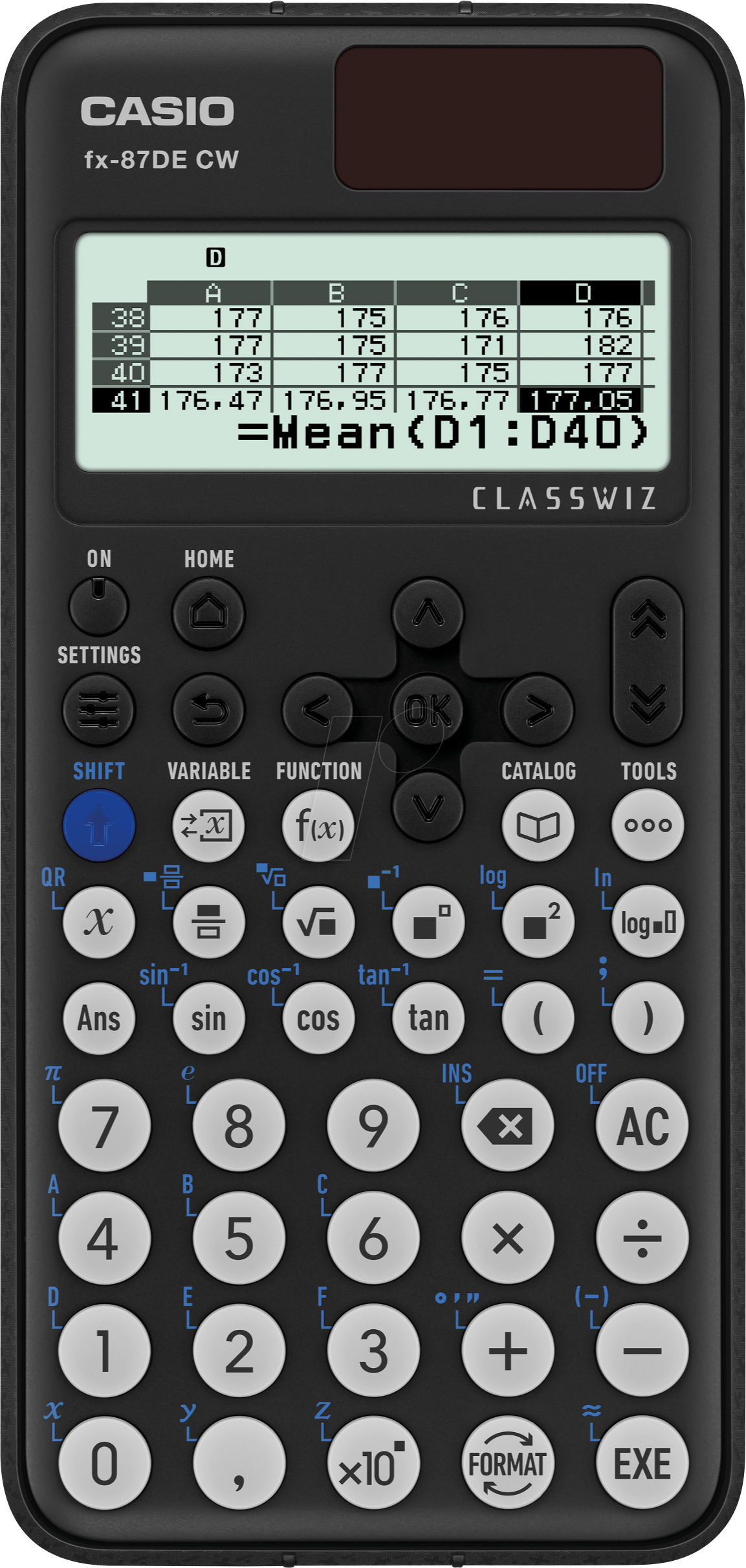 Preisvergleich Produktbild CASIO FX87DECW - Technisch-wissenschaftlicher Rechner