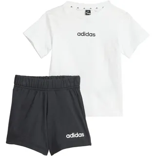 adidas Baby Set I LIN T-SET 160 JE1405 68 - White/Black - 68