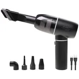 Sichler Haushaltsgeräte 4in1-Akku-Handstaubsauger Gebläse HEPA