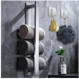 plainshe Badetuchhalter Ohne Bohren Silber