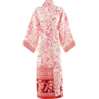 BASSETTI CAPODIMONTE Kimono, aus 100% Baumwollsatin, in der Farbe Koralle R1, Größe: S-M - 9328358